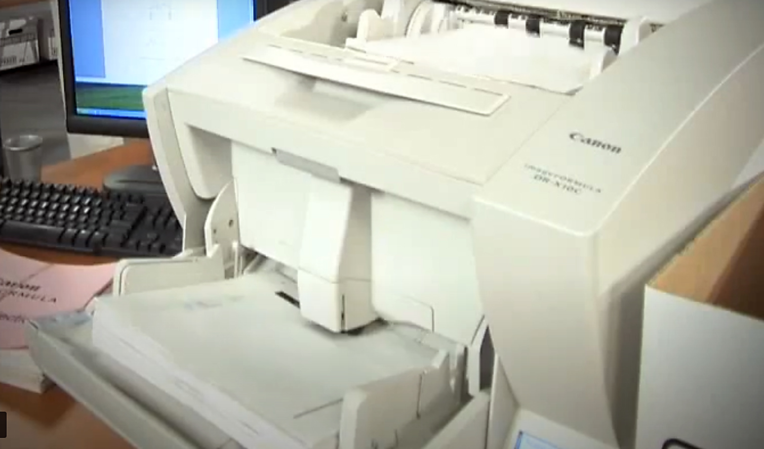 Corporate document scanning